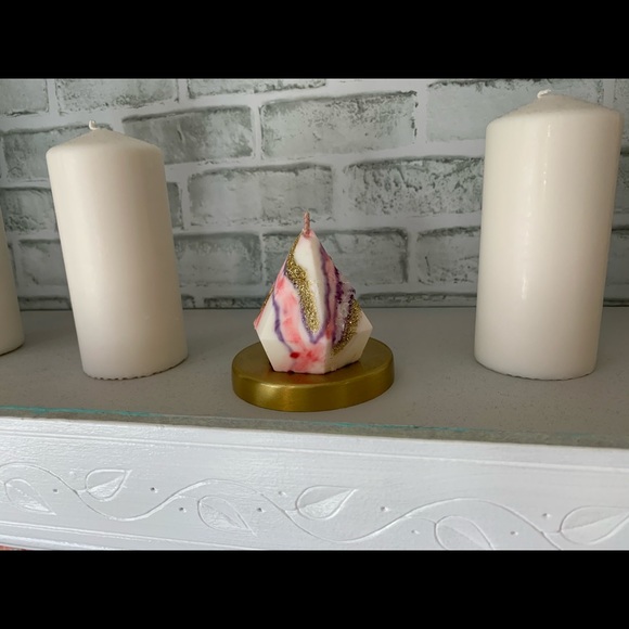 Geode candle - Picture 2 of 4